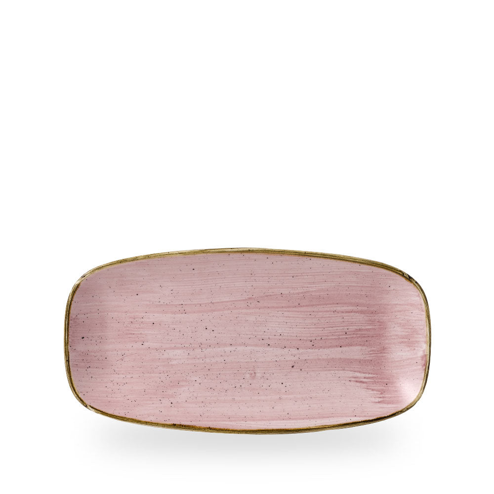 Stonecast Petal Pink Piatto Rettangolare Chefs 11 3/4X6" Box 12 - SPPSXO111
