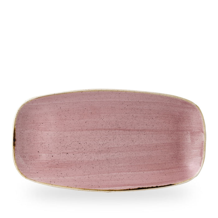 Stonecast Petal Pink Piatto Rettangolare Chefs 13 7/8X7 3/8" Box 6 - SPPSXO141