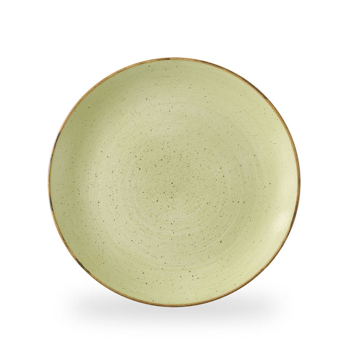 Stonecast Raw Green Evolve Piatto Piano Coupe 11.25" Box 12 - SRGNEV111