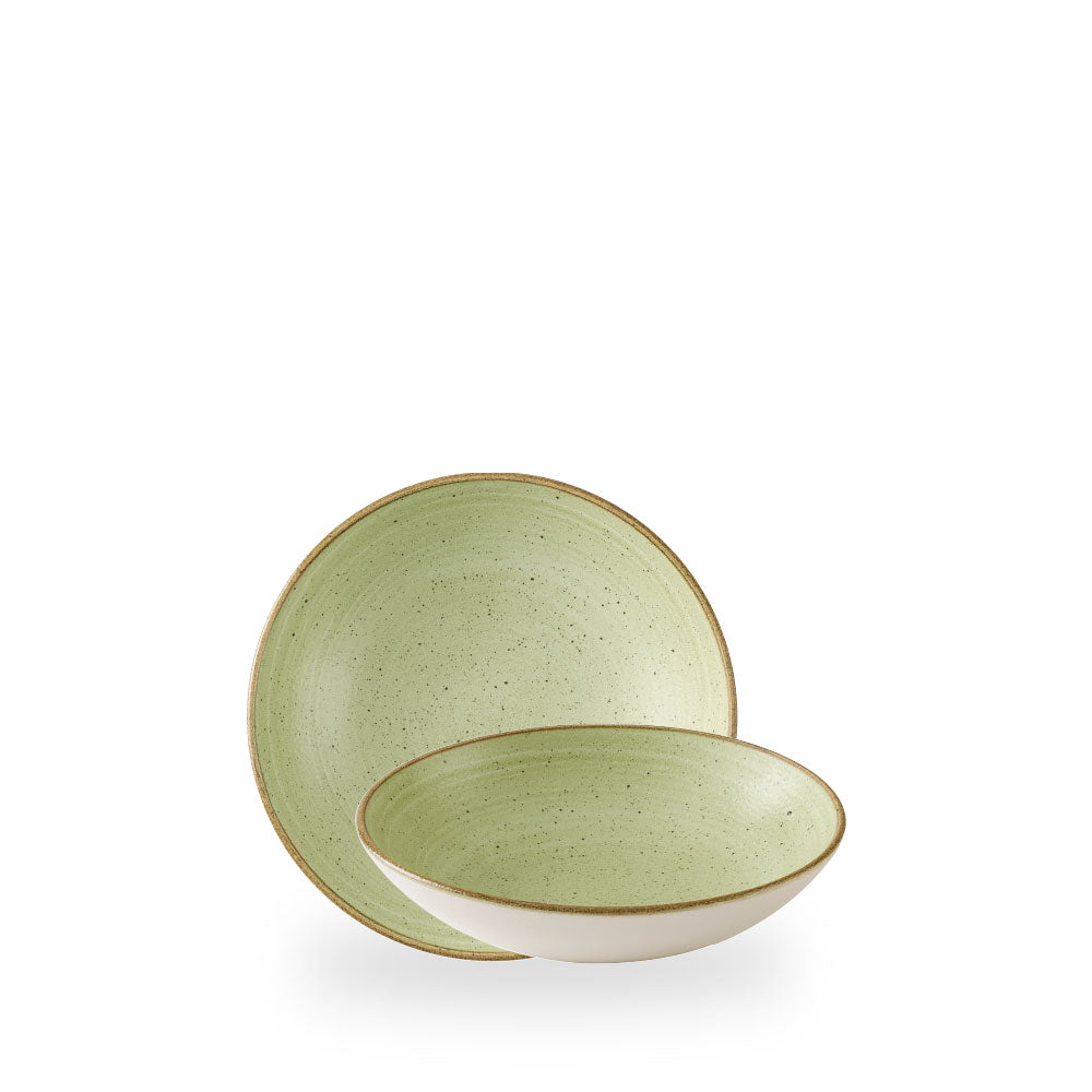 Stonecast Raw Green Coppetta Coupe 7.25"Box 12 - SRGNEVB71