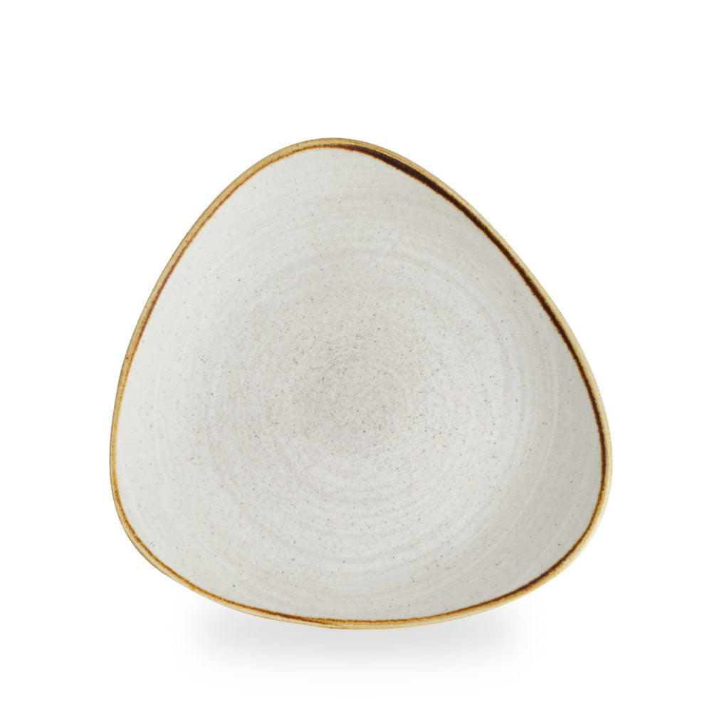Stonecast Raw Grey Piatto Triangolare 10" Box 12 - SRGYTR101