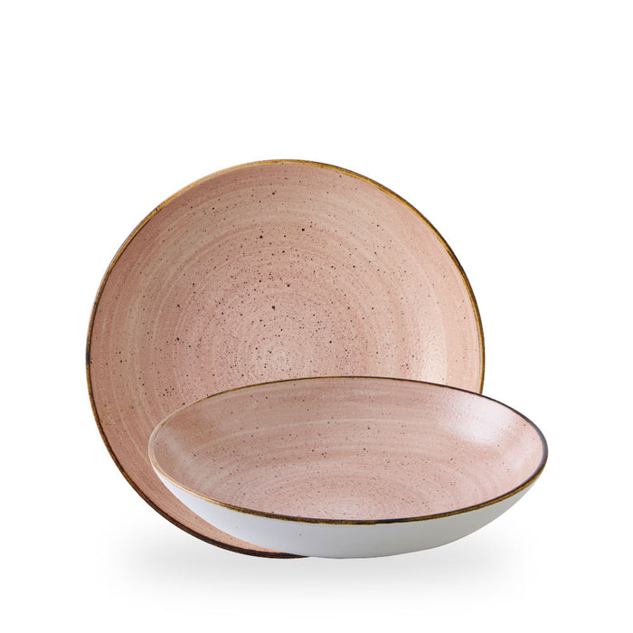 Stonecast Raw Terracotta Evolve Piatto Fondo 9.75" Box 12 - SRTEEVB91