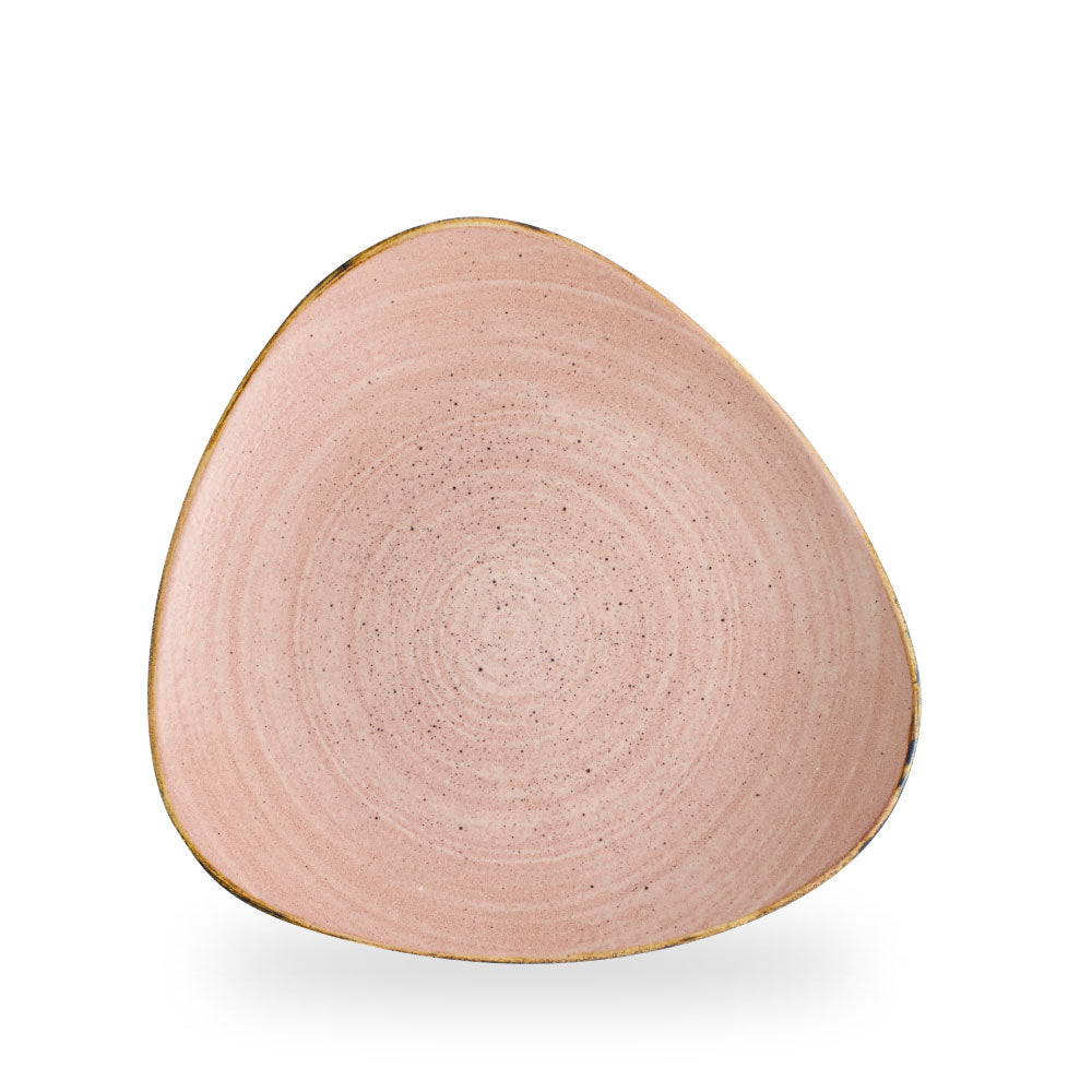 Stonecast Raw Terracotta Piatto Triangolare 10" Box 12 - SRTETR101