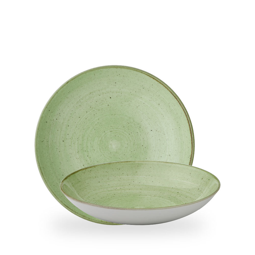 Stonecast Sage Green Evolve Piatto Fondo 9.75" Box 12 - SSASEVB91