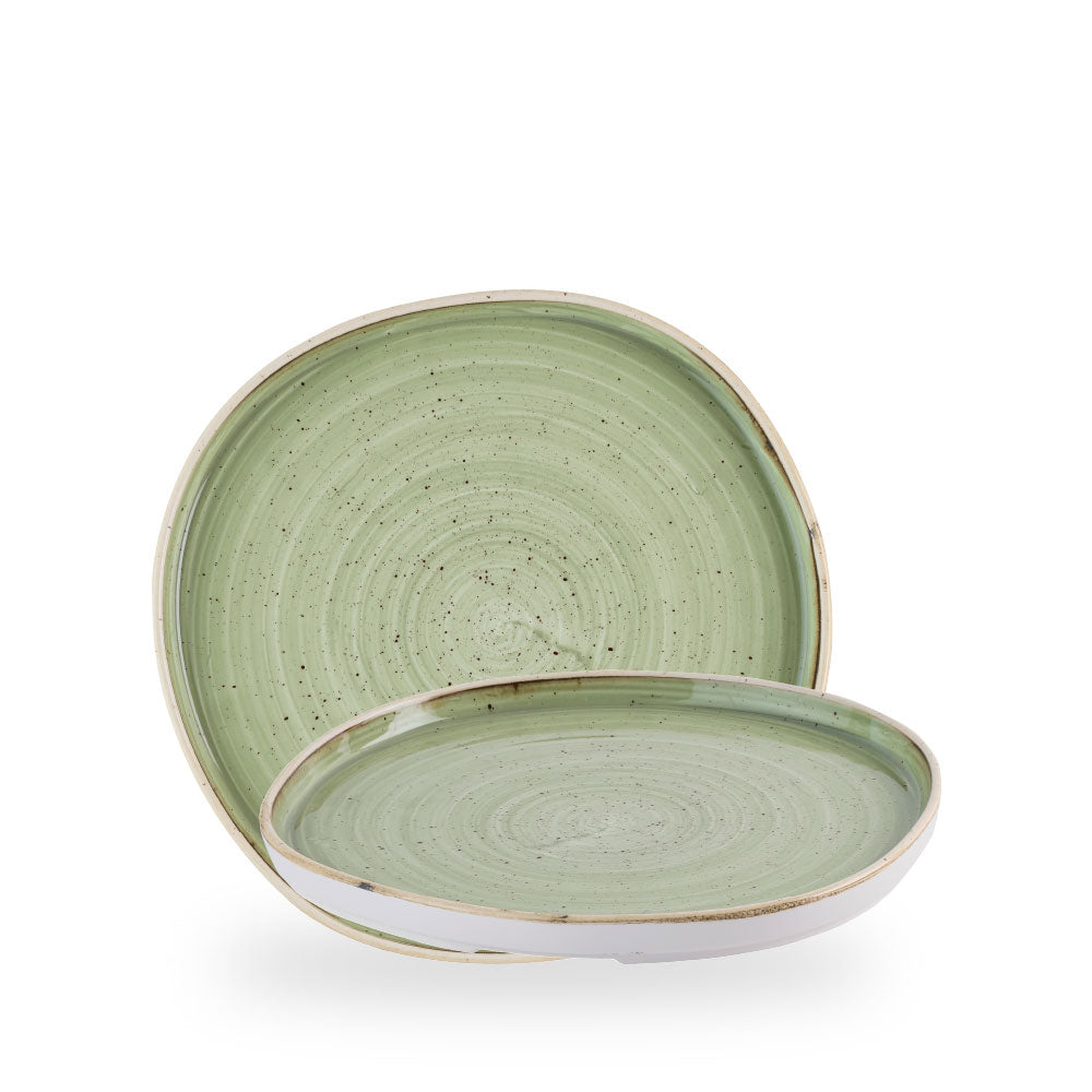 Stonecast Sage Green Organic Piatto Walled Box 6 - SSASOW261