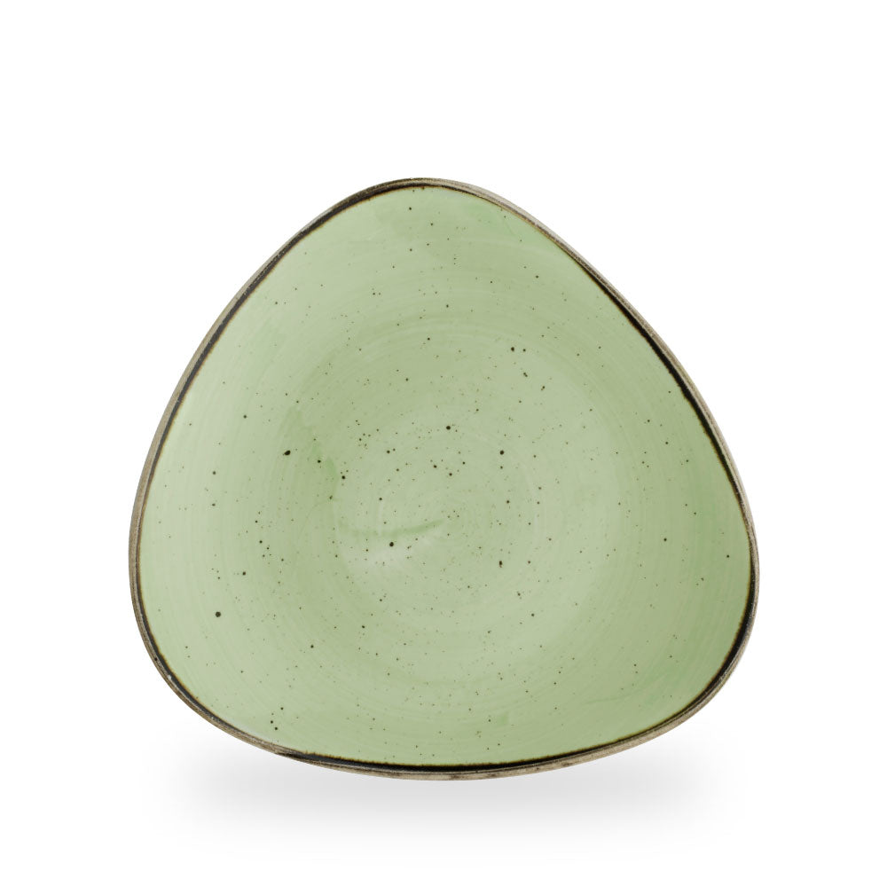 Stonecast Sage Green Piatto Triangolare 10" Box 12 - SSASTR101