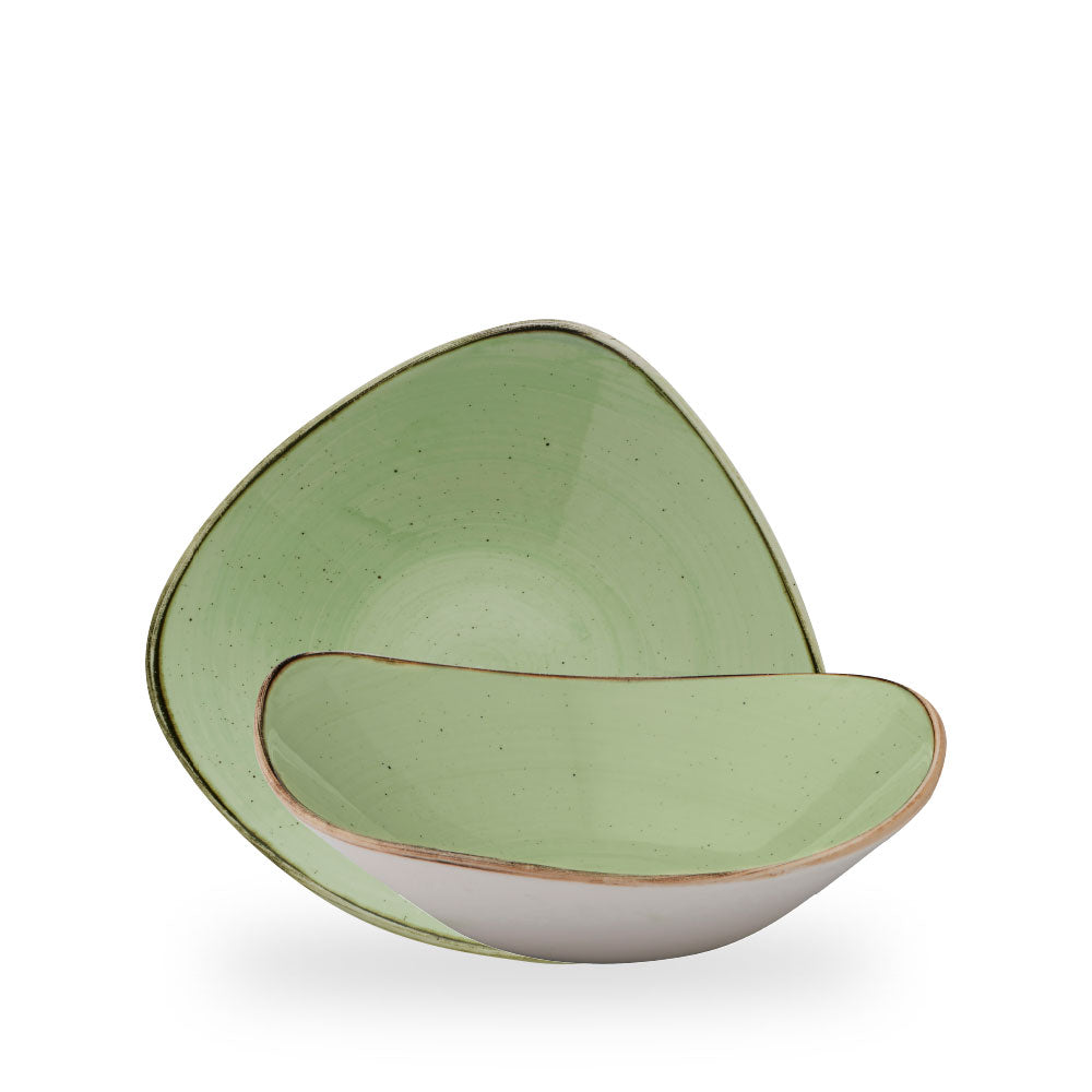 Stonecast Sage Green Coppetta Triangolare 9" Box 12 - SSASTRB91