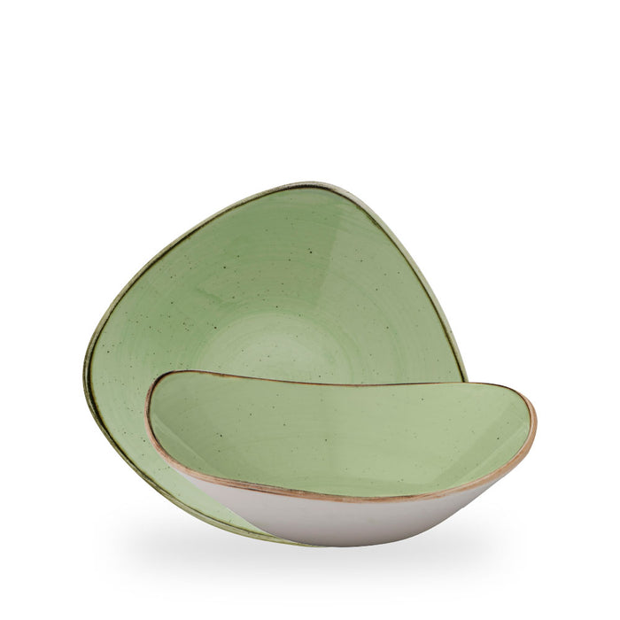 Stonecast Sage Green Coppetta Triangolare 9" Box 12 - SSASTRB91