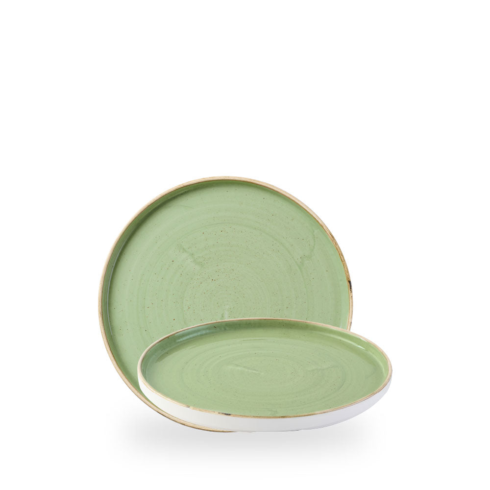Stonecast Sage Green Piatto Walled Box 6 - SSASWP211