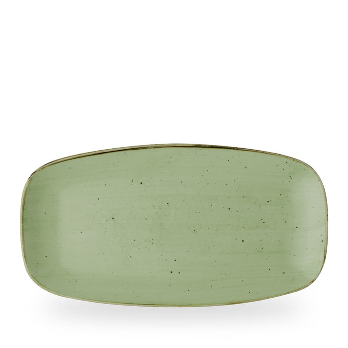 Stonecast Sage Green Piatto Rettangolare Chefs 13 7/8X7 3/8" Box 6 - SSASXO141