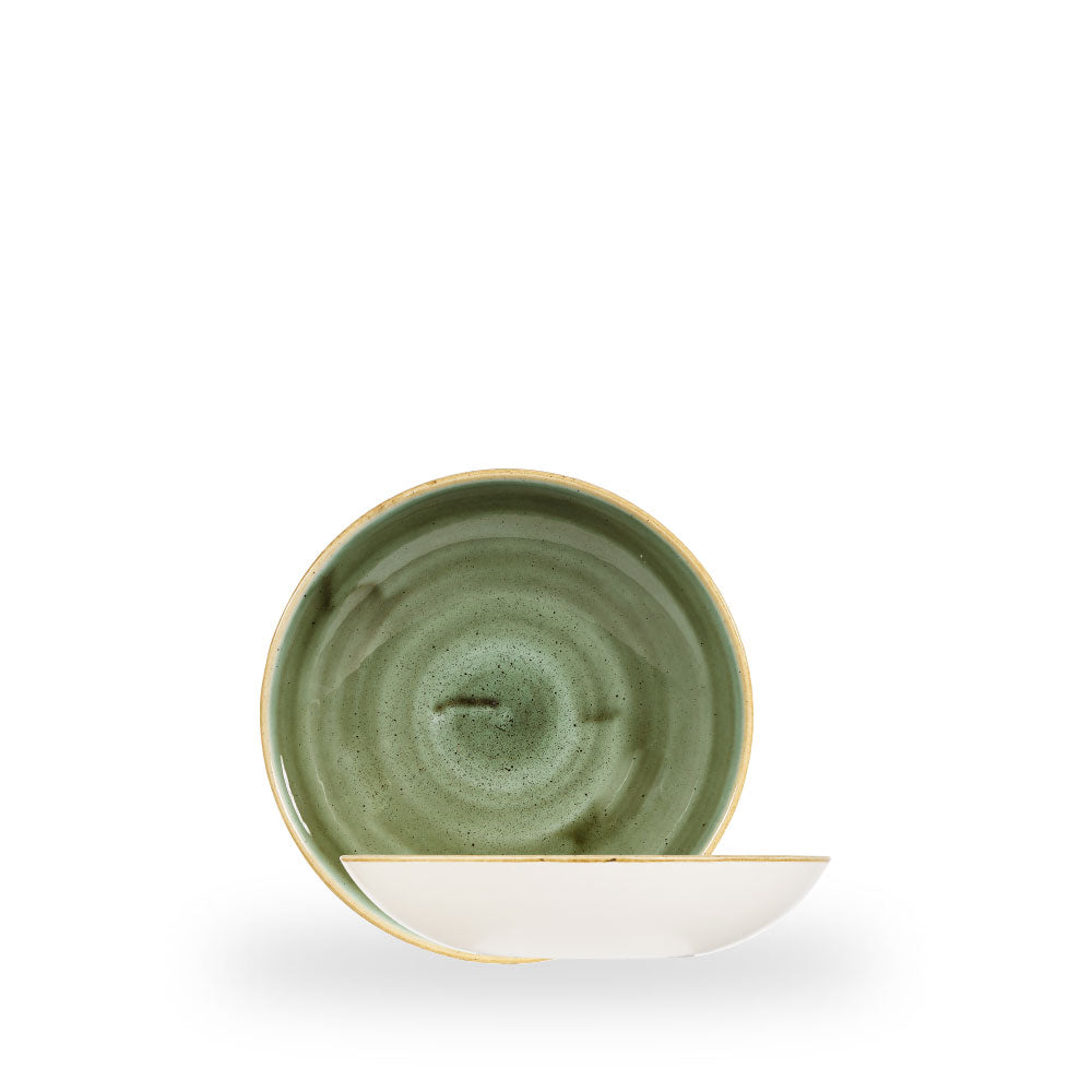 Stonecast Samphire Green Coppetta Coupe 7.25"Box 12 - SSGSEVB71