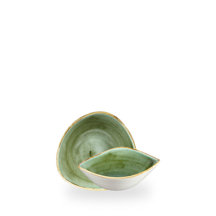 Stonecast Samphire Green Coppetta Triangolare 6" Box 12 - SSGSTRB61
