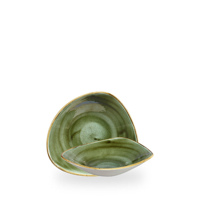 Stonecast Samphire Green Coppetta Triangolare 7" Box 12 - SSGSTRB71