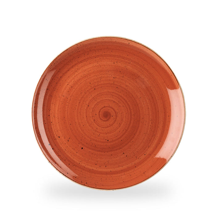Stonecast Spiced Orange Evolve Piatto Piano Coupe 28.8Cm Box 12 - SSOSEV111