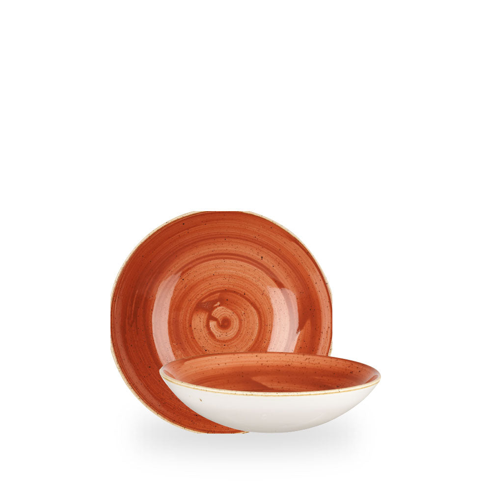 Stonecast Spiced Orange Coppetta Coupe 18.2Cm Box 12 - SSOSEVB71