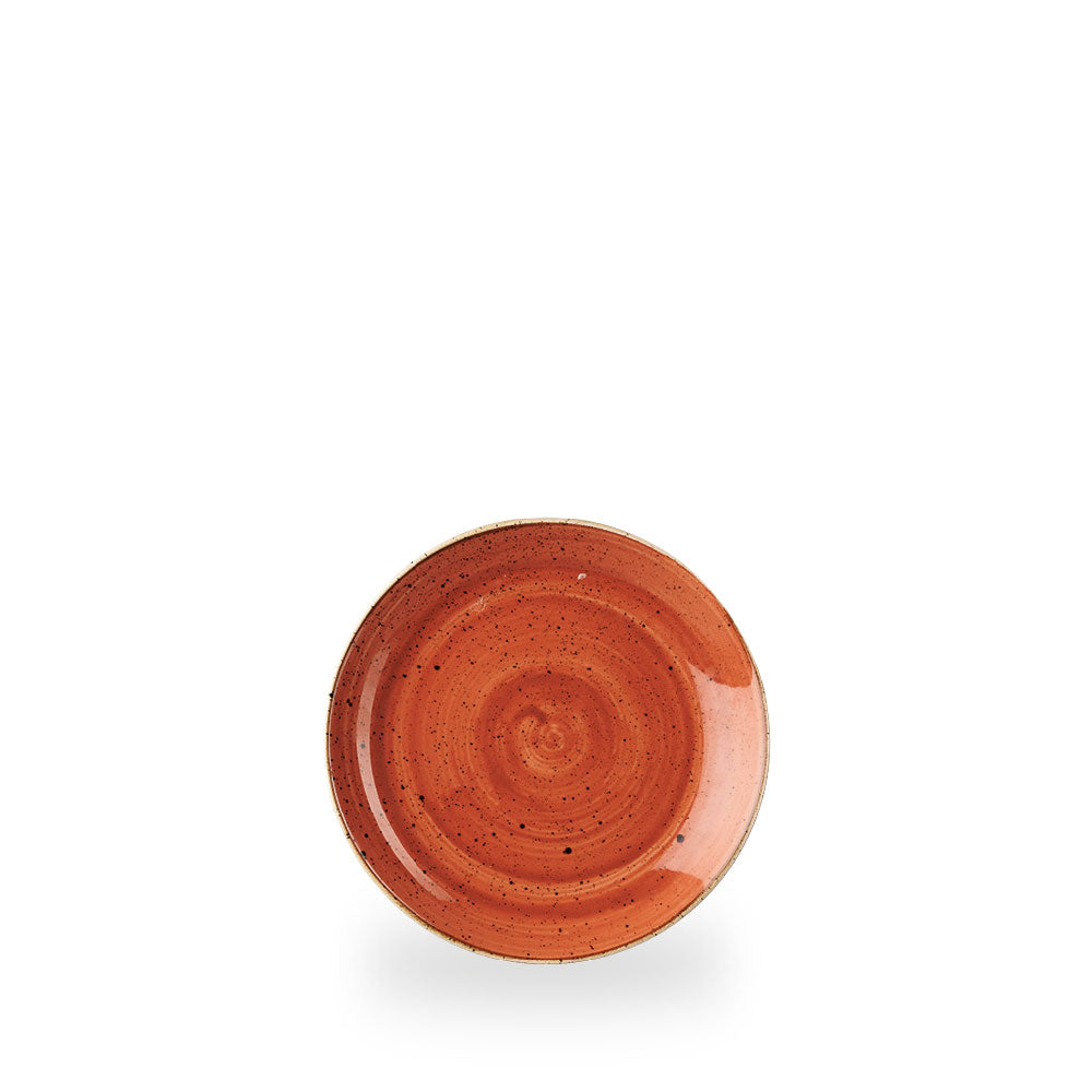 Stonecast Spiced Orange Evolve Piatto Piano Coupe 16.5Cm Box 12 - SSOSEVP61