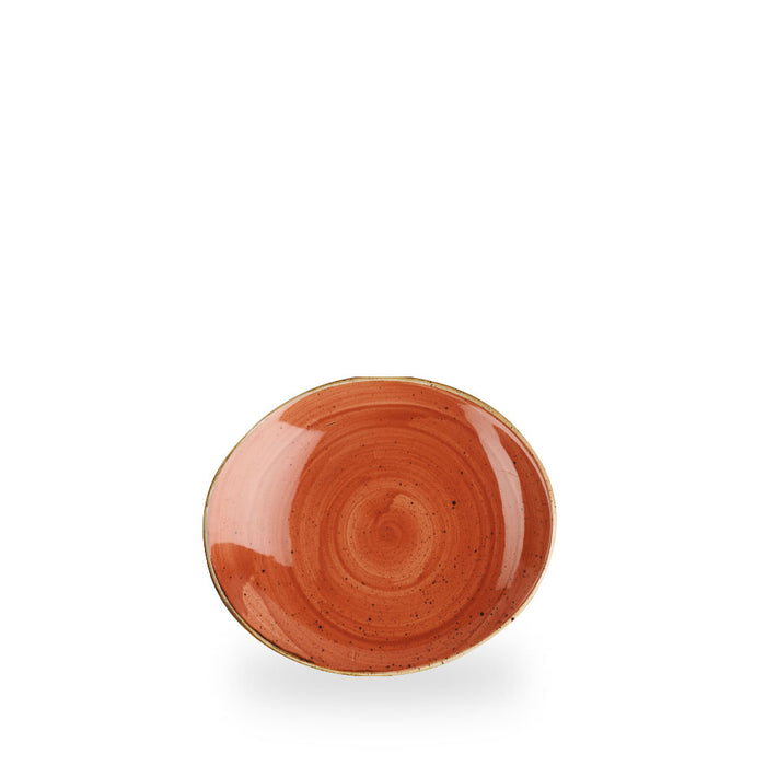 Stonecast Spiced Orange Piatto Ovale Coupe 19.7Cm Box 12 - SSOSOP7 1