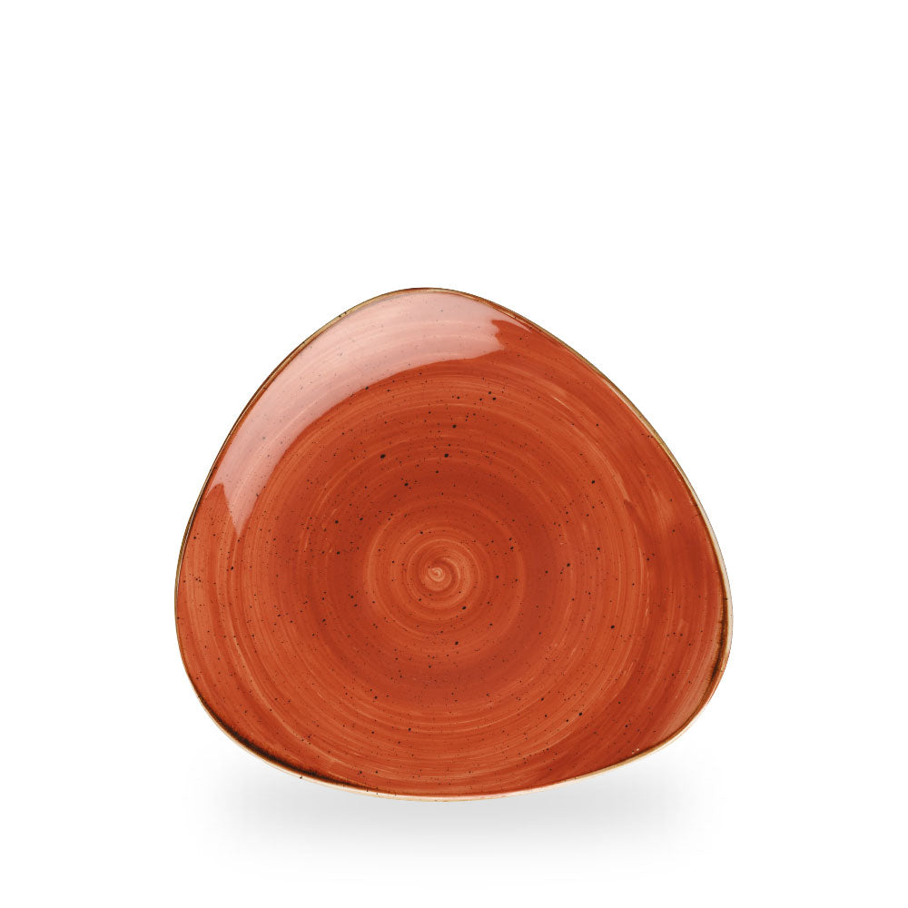 Stonecast Spiced Orange Piatto Triangolare Box 12 - SSOSTR9 1