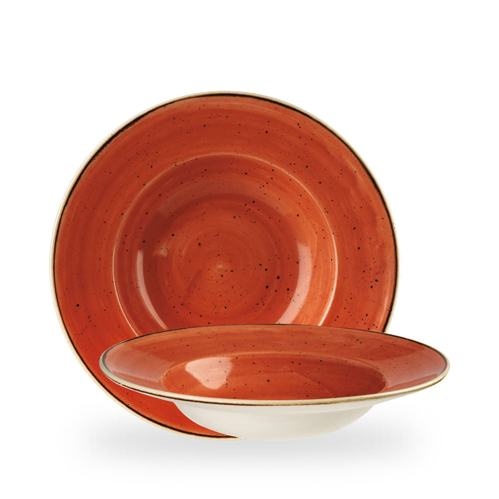 Stonecast Spiced Orange Profile Piatto Pasta Bowl Largo 27.69Cm Box 12 - SSOSVWBL1