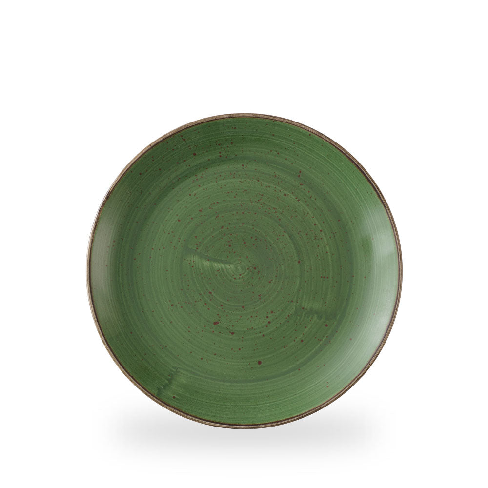 Stonecast Sorrel Green Evolve Piatto Piano Coupe 10.25" Box 12 - SSRSEV101