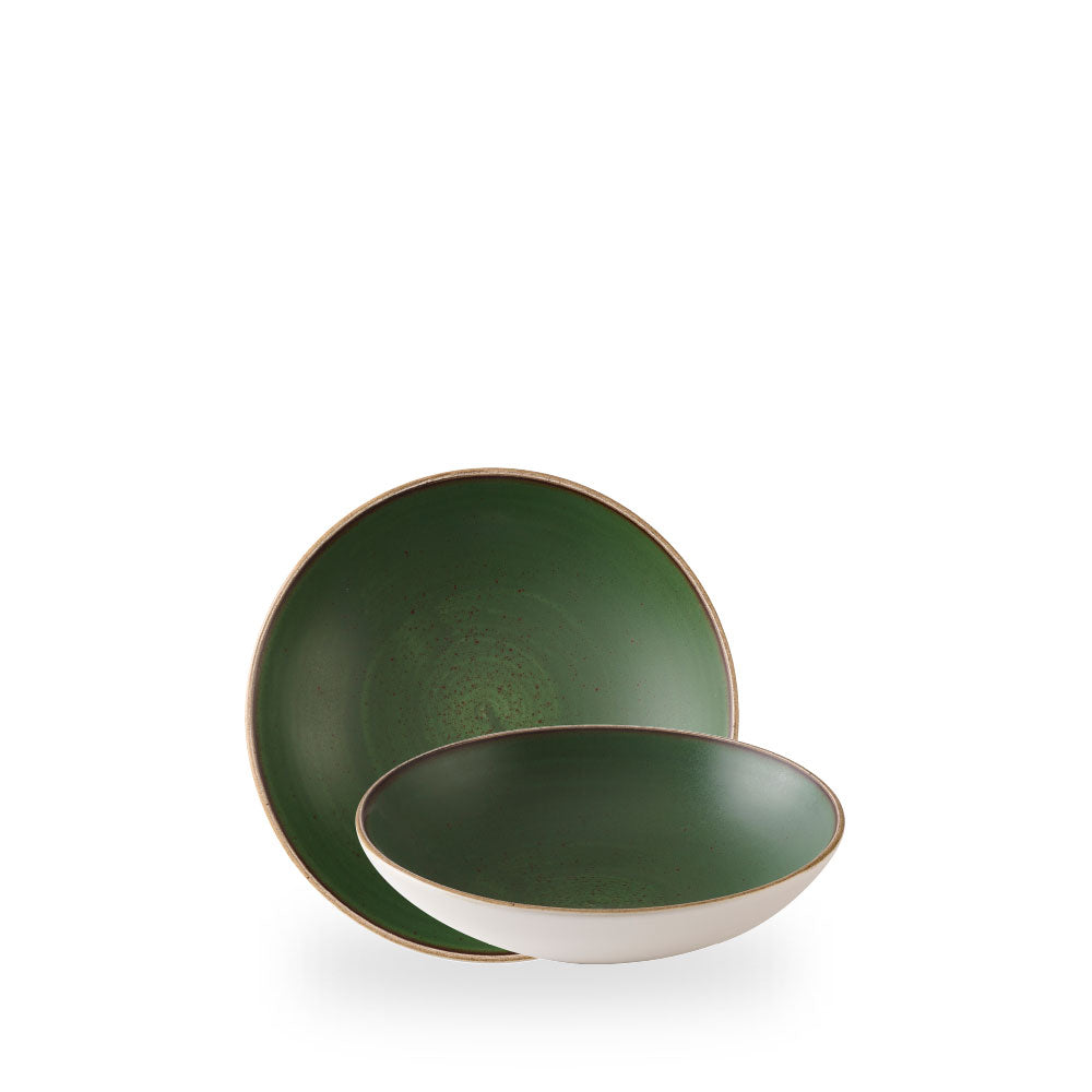 Stonecast Sorrel Green Coppetta Coupe 7.25"Box 12 - SSRSEVB71