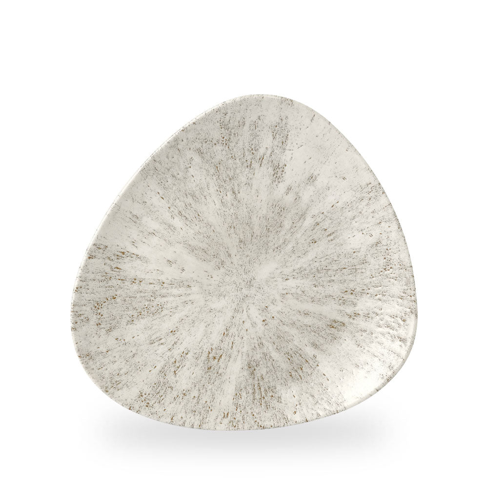 Stone Agate Grey Piatto Triangolare 10" Box 12 - STAGTR101
