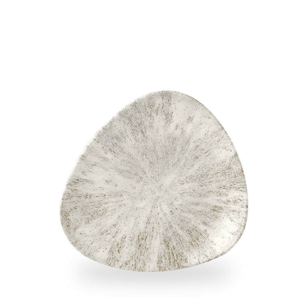 Stone Agate Grey Piatto Triangolare 9" Box 12 - STAGTR9 1
