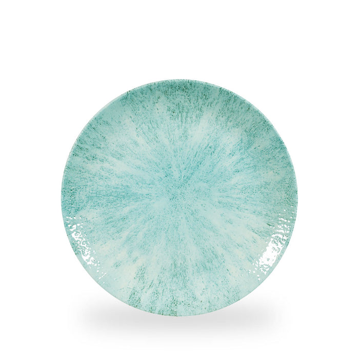 Stone Aquamarine Evolve Piatto Piano Coupe 10.25" Box 12 - STAMEV101