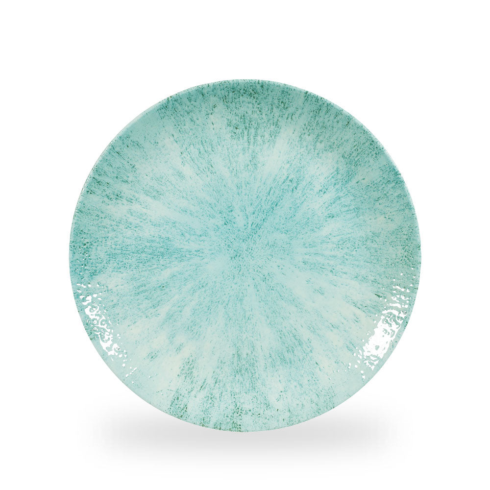 Stone Aquamarine Evolve Piatto Piano Coupe 11.25" Box 12 - STAMEV111