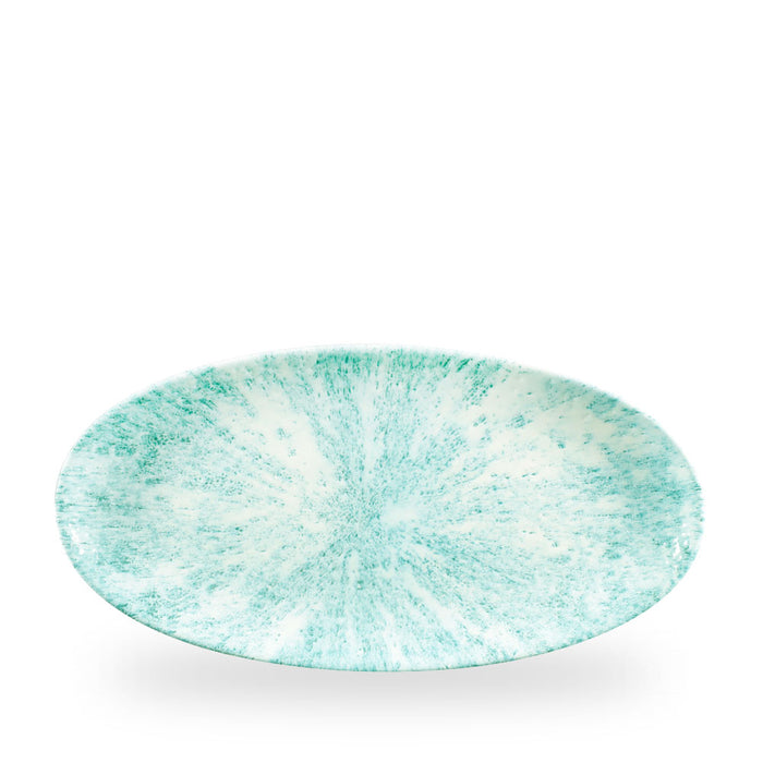 Stone Aquamarine Piatto Ovale Chefs 13 3/4X6 3/4" Box 6 - STAMOV351