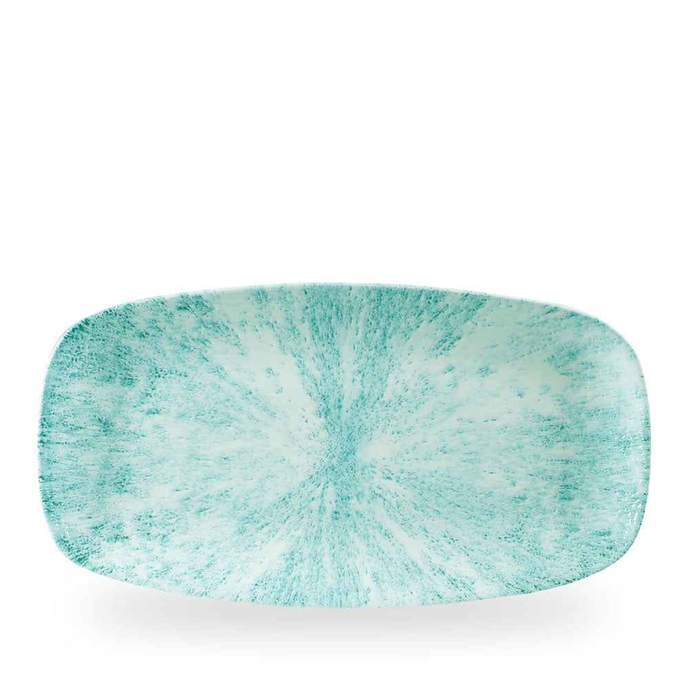 Stone Aquamarine Piatto Rettangolare Chefs 13 7/8X7 3/8" Box 6 - STAMXO141