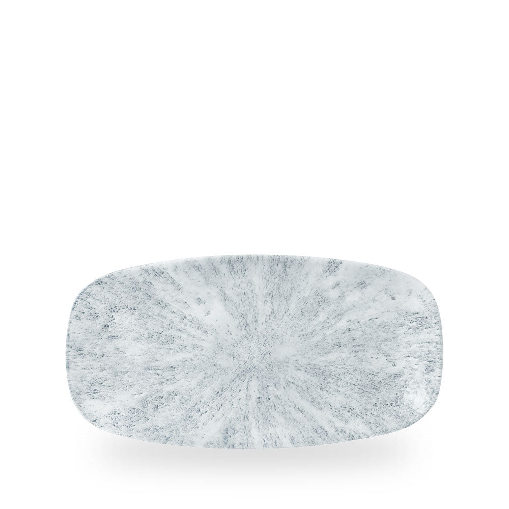 Stone Pearl Grey Piatto Rettangolare Chefs 11 3/4X6" Box 12 - STGPXO111