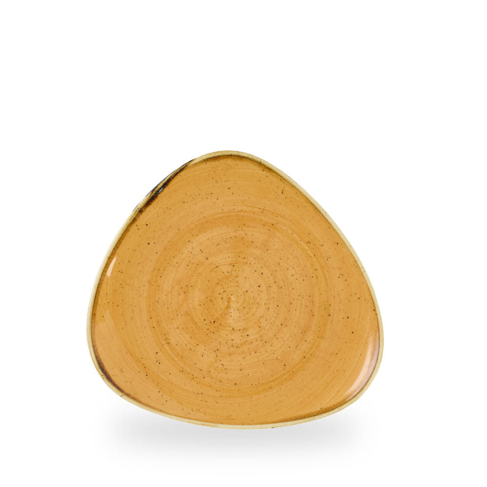 Stonecast Tangerine Piatto Triangolare 9" Box 12 - STGSTR9 1