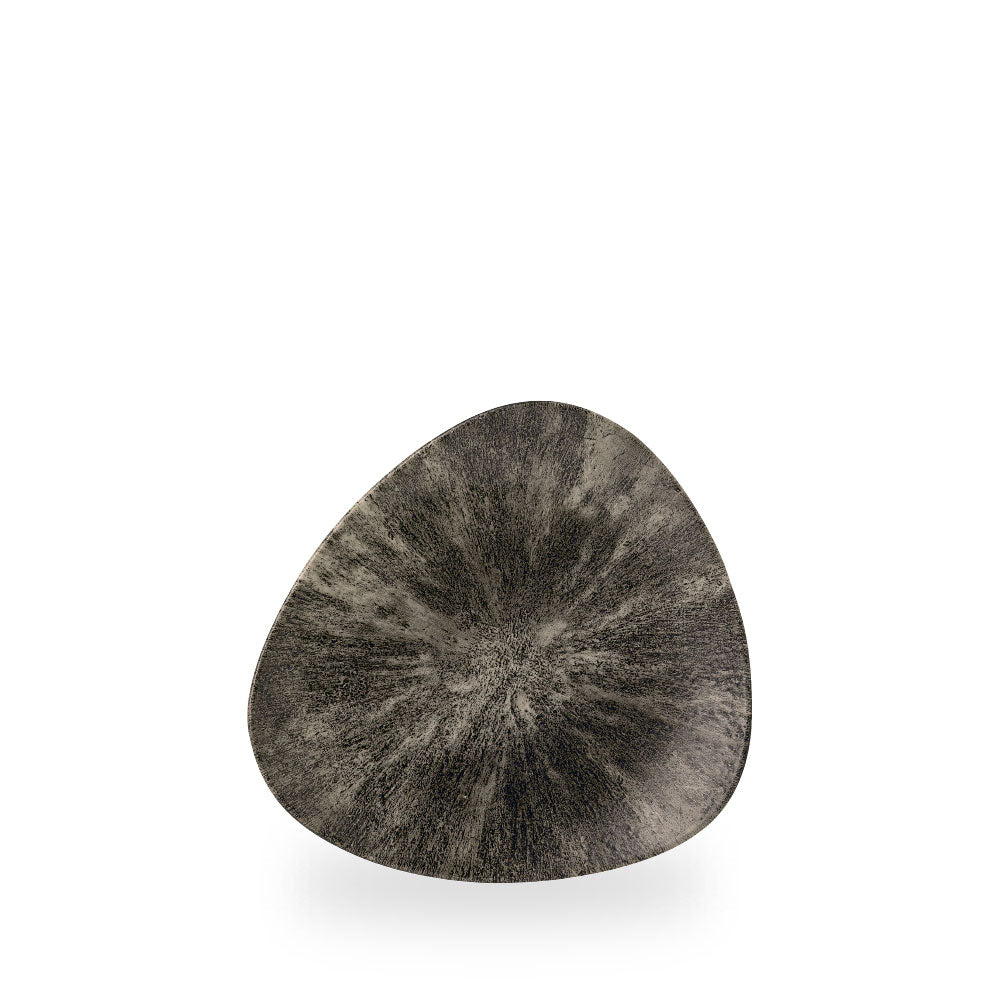 Stone Quartz Black Piatto Triangolare 7" Box 12 - STQBTR7 1