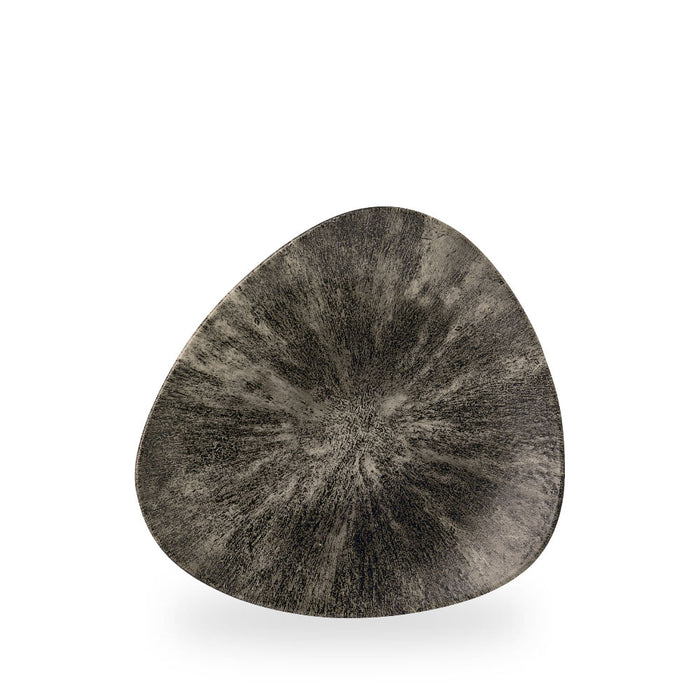 Stone Quartz Black Piatto Triangolare 9" Box 12 - STQBTR9 1