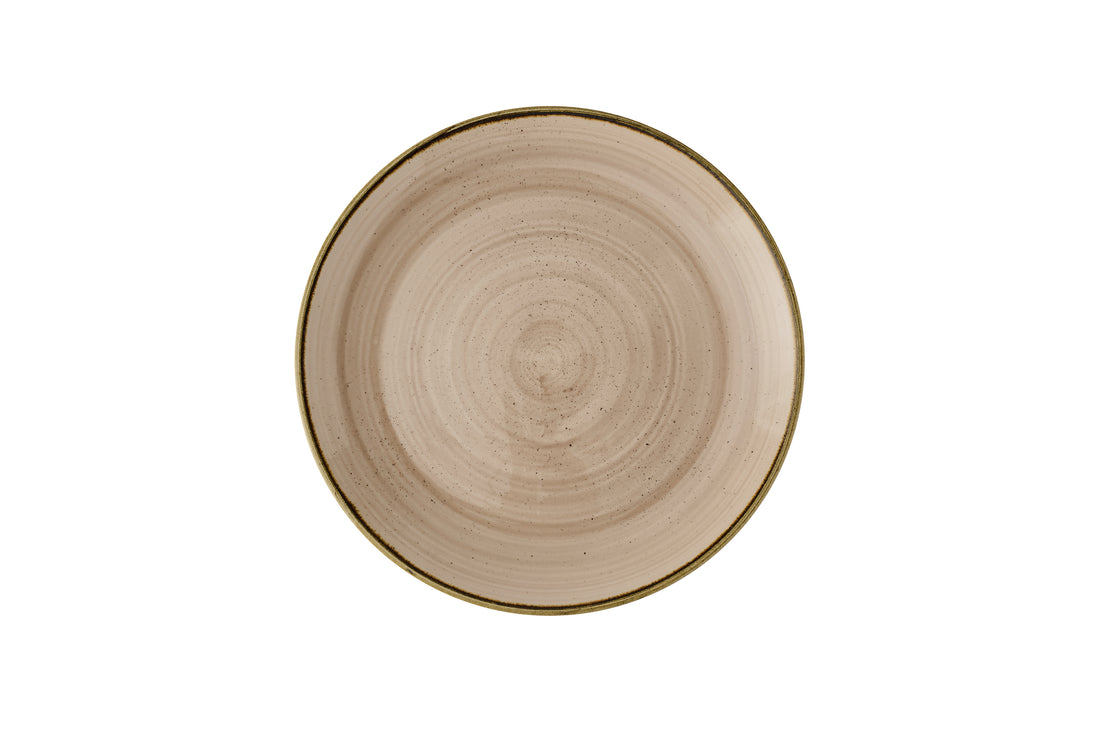 Stonecast Truffle Evolve Piatto Coupe 10.25" Box 12 - STUSEV101