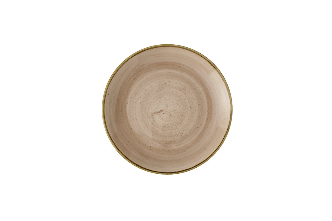 Stonecast Truffle Evolve Piatto Coupe 8.67" Box 12 - STUSEVP81