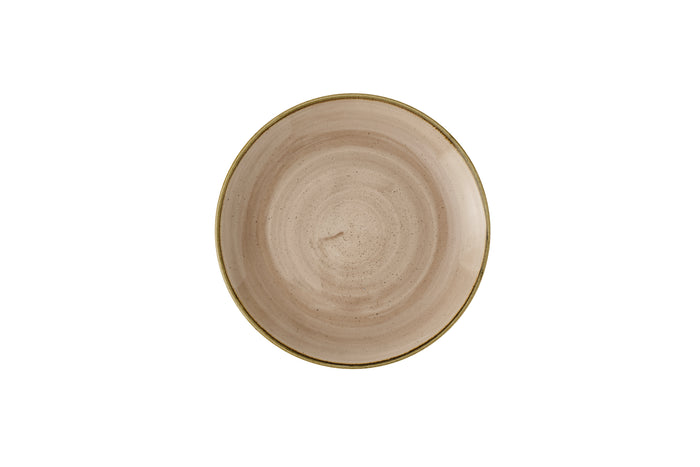 Stonecast Truffle Evolve Piatto Coupe 8.67" Box 12 - STUSEVP81