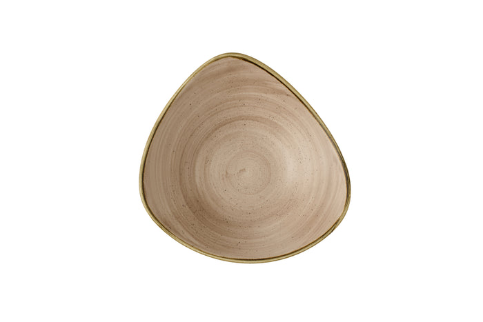 Stonecast Truffle Piatto Fondo Tringolare 9" Box 12 - STUSTRB91