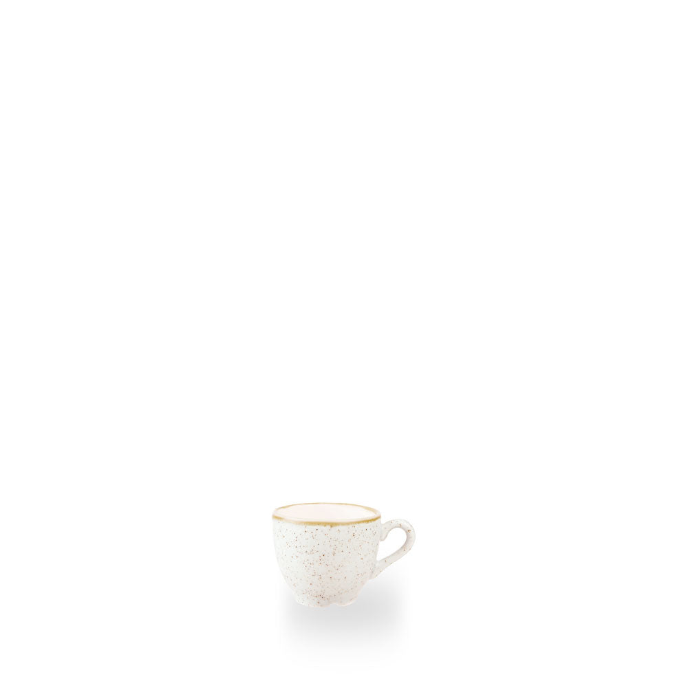 Stonecast Barley White Tazza Espresso 9Cl Box 12 - SWHSCEB91