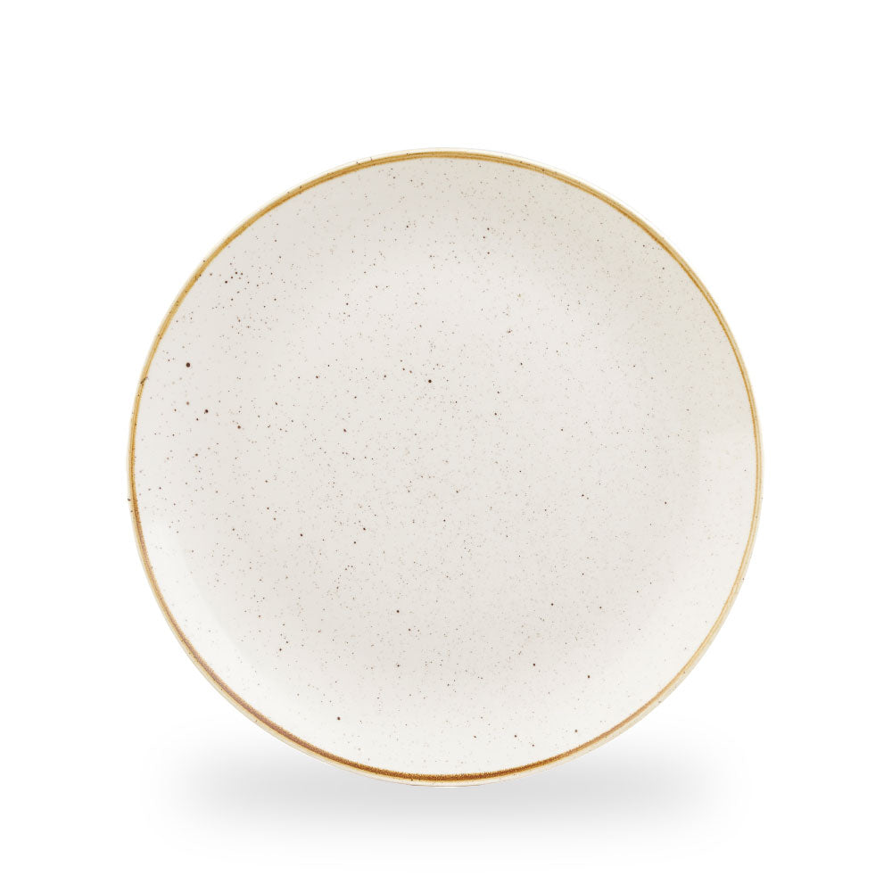 Stonecast Barley White Evolve Piatto Piano Coupe 28.8Cm Box 12 - SWHSEV111