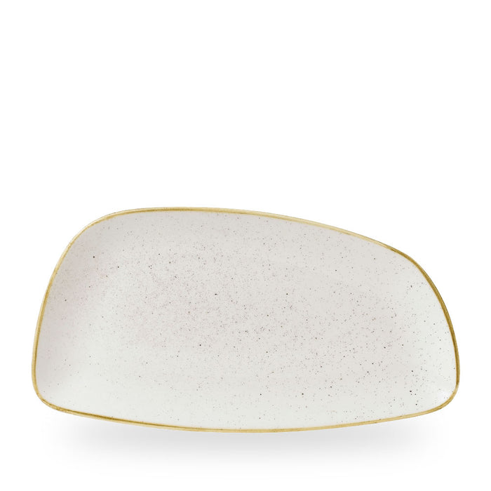 Stonecast Barley White Chefs Geo Piatto 13 3/4X7 1/4" Box 6 - SWHSGE351