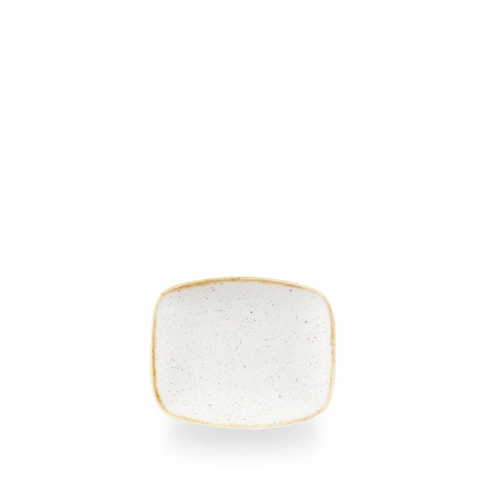 Stonecast Barley White Piatto Rettangolare Chefs 6 X 5" Box 12 - SWHSOBL11
