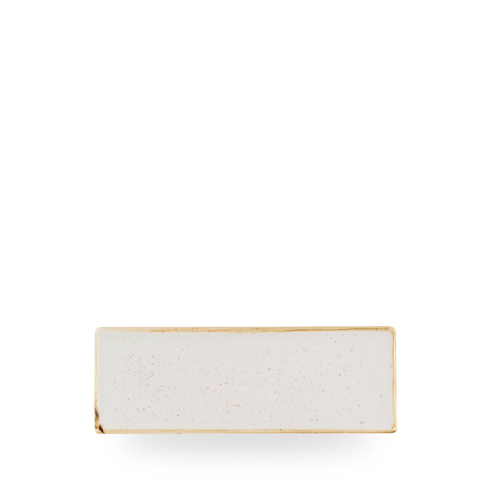 Stonecast Barley White Piatto Rettangolare 25X9Cm Box 6 - SWHSOF231