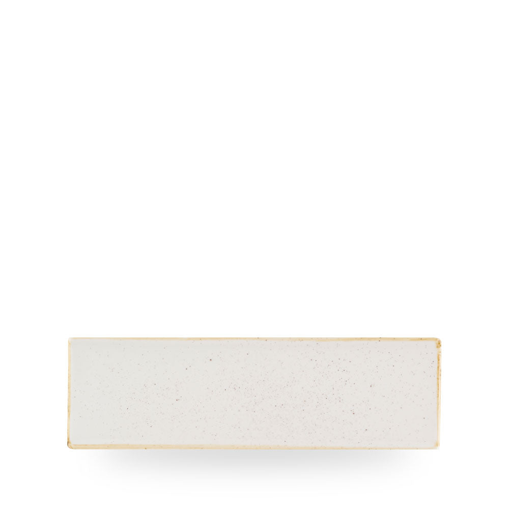 Stonecast Barley White Piatto Rettangolare 30X9Cm Box 6 - SWHSOF301