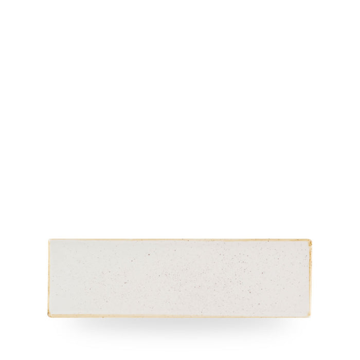 Stonecast Barley White Piatto Rettangolare 30X9Cm Box 6 - SWHSOF301