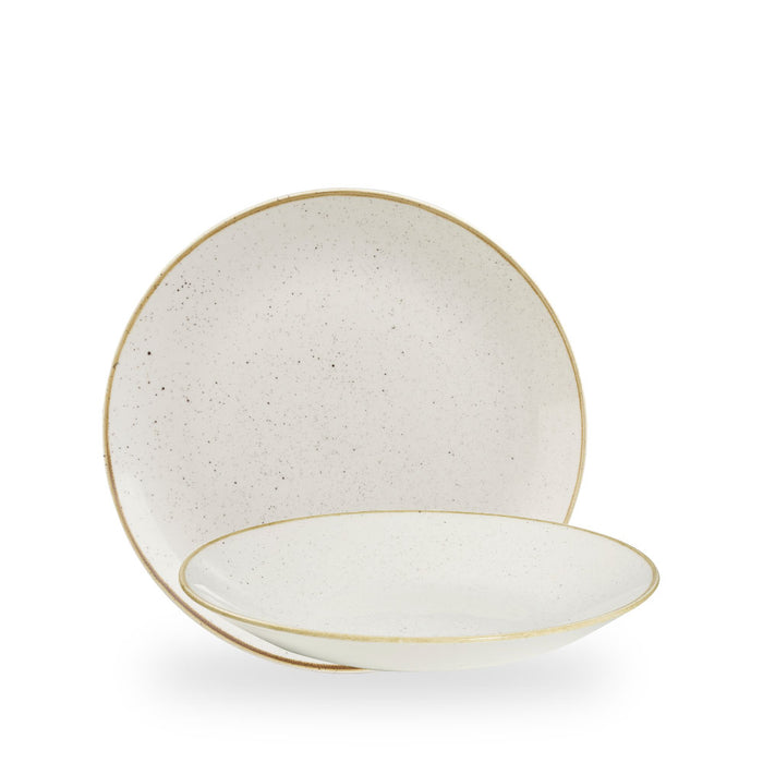 Stonecast Barley White Piatto Fondo Coupe 9 2/5" Box 12 - SWHSPD251