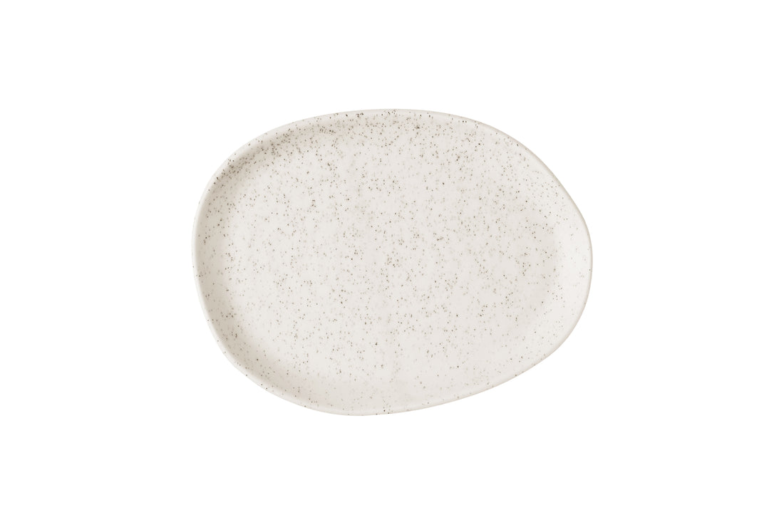 Stonecast Barley White Natural Organic Platter 10 1/4 X 7 7/8 Box 6 - SWHSPLA31