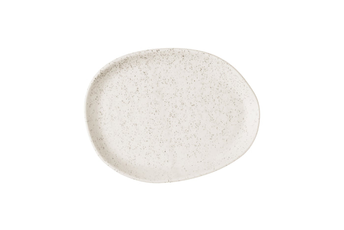 Stonecast Barley White Natural Organic Platter 10 1/4 X 7 7/8 Box 6 - SWHSPLA31