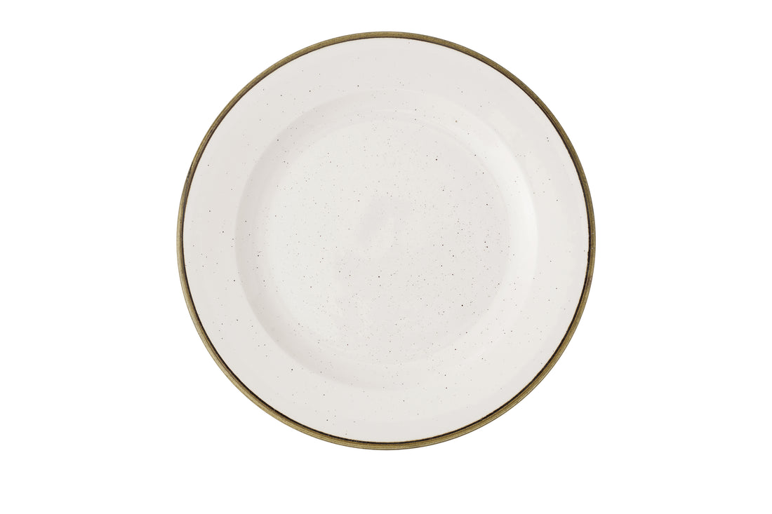 Stonecast Barley White Piatto Con Falda 12" Box 12 - SWHSVP111